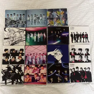 SixTONES 싱글 CD 15장 세트 <3 형태>