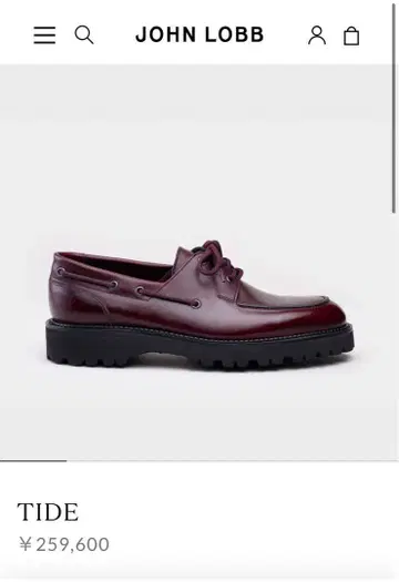 JOHN LOBB TIDE 모카신 데크 슈즈