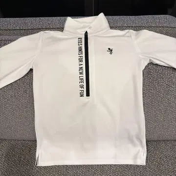 HACHIYARDS 여성용 하프 지퍼 셔츠 화이트