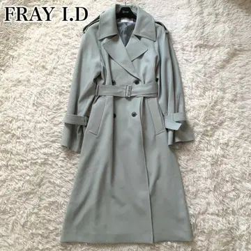 새상품 미사용 FRAY I.D 트렌치코트 24년 모델 벨트 민트