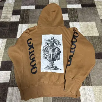 GX1000 브라운 후드티
