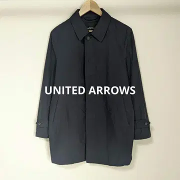 UNITED ARROWS 네이비 스텐카라 코트