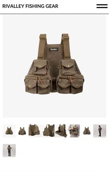 Rivalley 낚시용 조끼 RV 스트랩 베스트