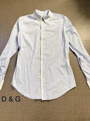 D&G 슬림핏 스트라이프 셔츠