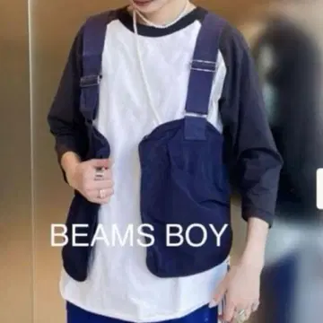 BEAMS BOY 빔즈 보이 나일론 헌팅 베스트