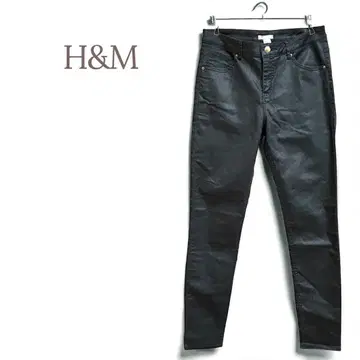 H&M 인조 가죽 팬츠 블랙 M~L 스트레이트 멋진 쿨