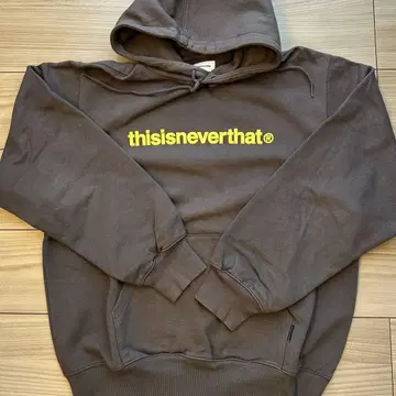 thisisneverthat 브라운 후드티 M 사이즈