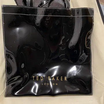 TED BAKER 리본 포함 블랙 핸드백 토트백