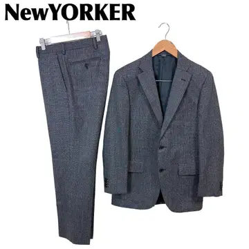 [현행 택 새상품급] NEWYORKER 남성용 수트 셋업 그레이 A5