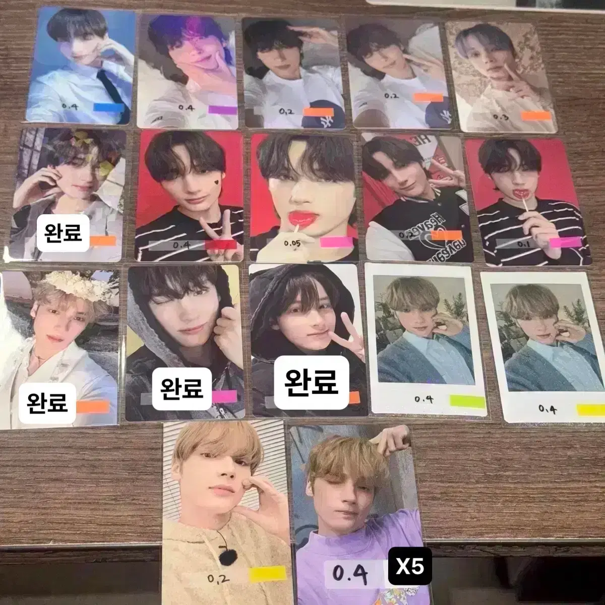 txt huening kai poca sanctuary weverse pre-order benefit ld japan unreleased photocard horn txt pola mic on
