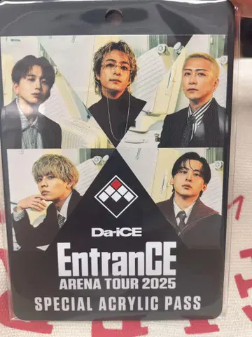 Da-iCE EntranCE ARENA TOUR 2025 아크릴 패스