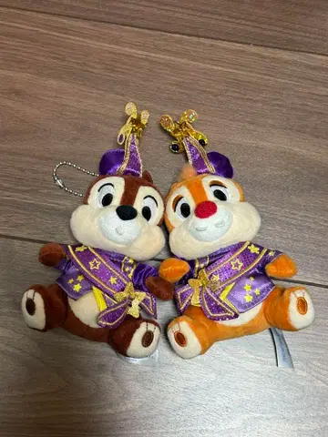 칩과 데일 봉제 인형 키링