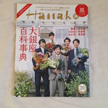 하나코 특별 보존판 대 긴자 백과사전 아라시
