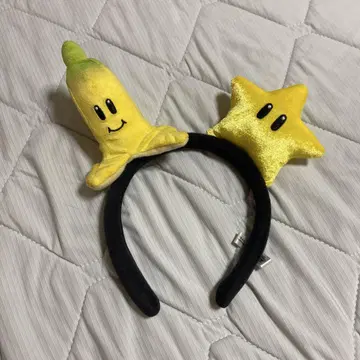 바나나와 별의 캐릭터 머리띠