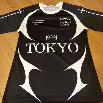 KOUGA TOKYO 블랙 T셔츠