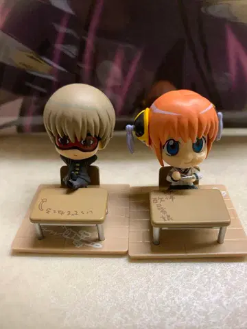 푸치캐러랜드 긴파치 선생님의 교실 조기 취침 카구라 오키타 3-Z 피규어