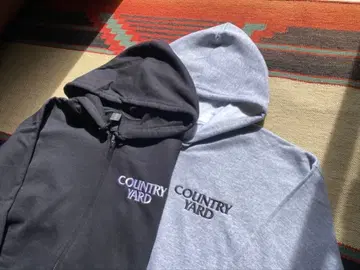 COUNTRY YARD 집업 후드티 ( 그레이 XL 1점 )