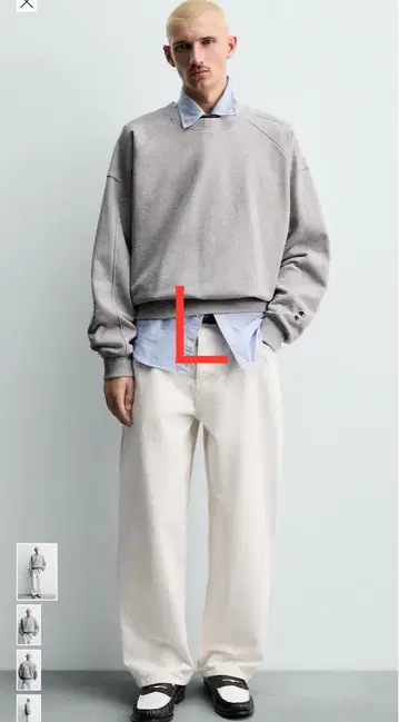 CHAMPION x ZARA 맨투맨