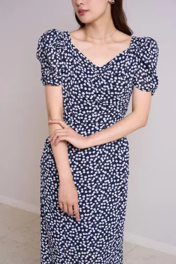 Cherry Pattern Cache-Coeur One-Piece NV