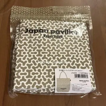 일본관 토트백 All-over pattern