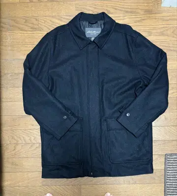 00s Eddie Bauer 다크 네이비 코트