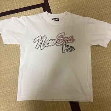 New Era 셔츠 M 사이즈 화이트