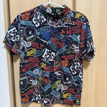 HYSTERIC GLAMOUR 반팔 시스루 T셔츠 멀티 컬러