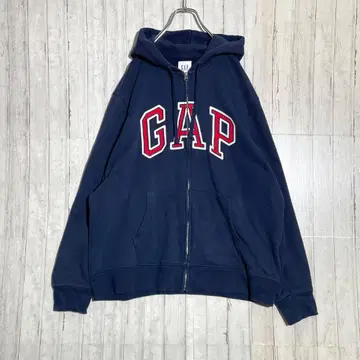 GAP 네이비 풀 집업 후드티