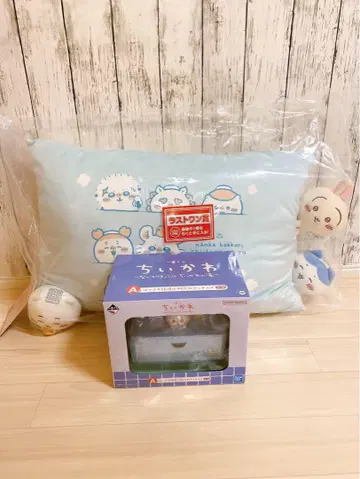 제일복권 치이카와 (먼작귀) 라스트 원상 목욕 쿠션 A상 피규어