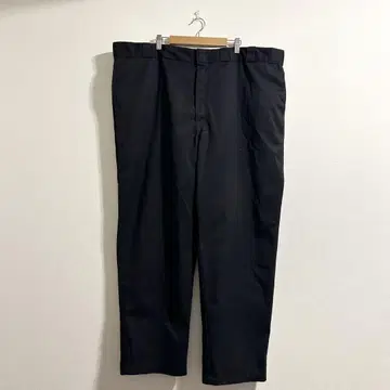 Dickies 874 워크 팬츠 블랙 48 빅 사이즈 치카노