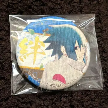 NARUTO 나루토 j-World 인연 시리즈 와시 캔뱃지 우치하 사스케