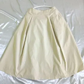 SOEJU 소주 리몬타 턱 스커트 BEIGE M