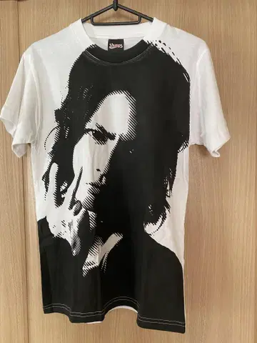 VAMPS HYDE 그래픽 T셔츠 화이트/블랙
