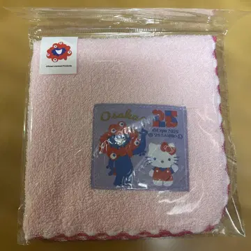헬로키티 오사카 만박 타월 손수건