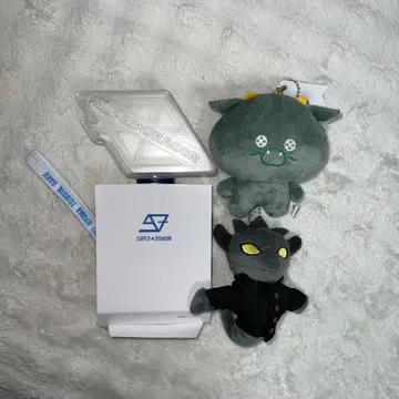 SUPER DRAGON 응원봉 베이비 드래곤 봉제 인형 3종 세트