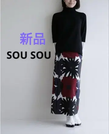 새상품 SOU 소우소우 모슬린 코시키 후우카 오오카라토리도리