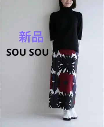 새상품 SOU 소우소우 모슬린 코시키 후우카 오오카라토리도리