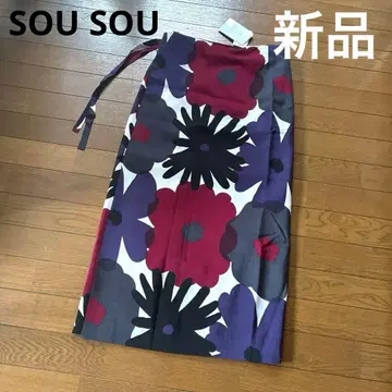 12/30까지 새상품 SOU SOU 모슬린 코시키 후우카 오카라토리도리