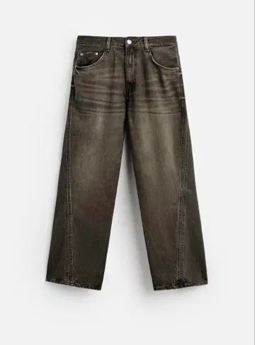 ZARA 스티치 디테일 배기핏 청바지 30 사이즈