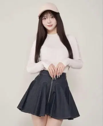 시스루 DD 터틀 니트탑