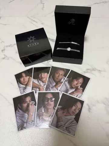 삼대째 JSB STARS White Rose MATE 팔찌