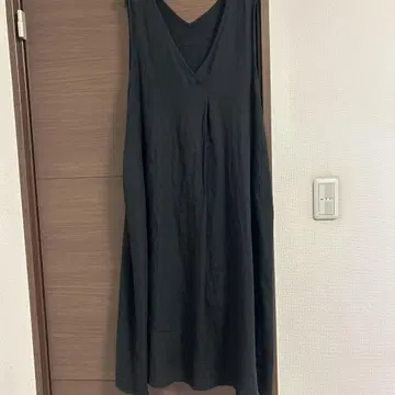 motomi.m 린넨 2WAY 오버롤 스커트