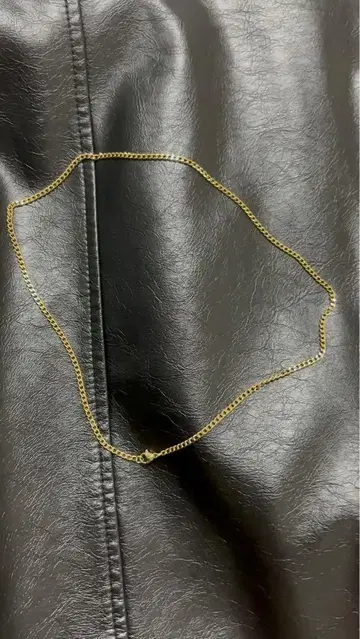 골드 체인 목걸이 50cm