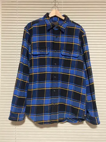 Filson 플란넬 셔츠 M 사이즈 청흑 체크