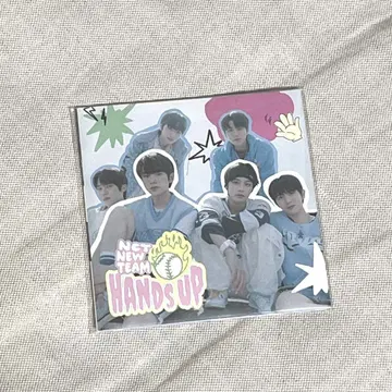 NCTWISH NCTNEWTEAM hands up 초회 한정판 B