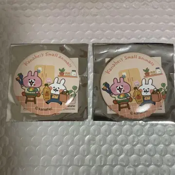 카나헤이의 작은 동물 야마다 전기 콜라보 캔 거울 2개 세트