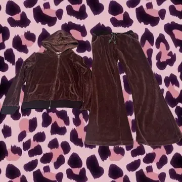 Y2k 그런지 헤이세이 갸루 벨로아 저리 자수 셋업 갸루