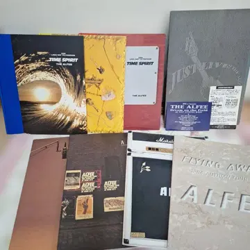 THE ALFEE 팜플렛 8권 세트