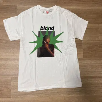 blond 그래픽 T셔츠 화이트