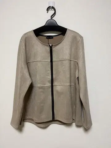 노카라 자켓 M 베이지